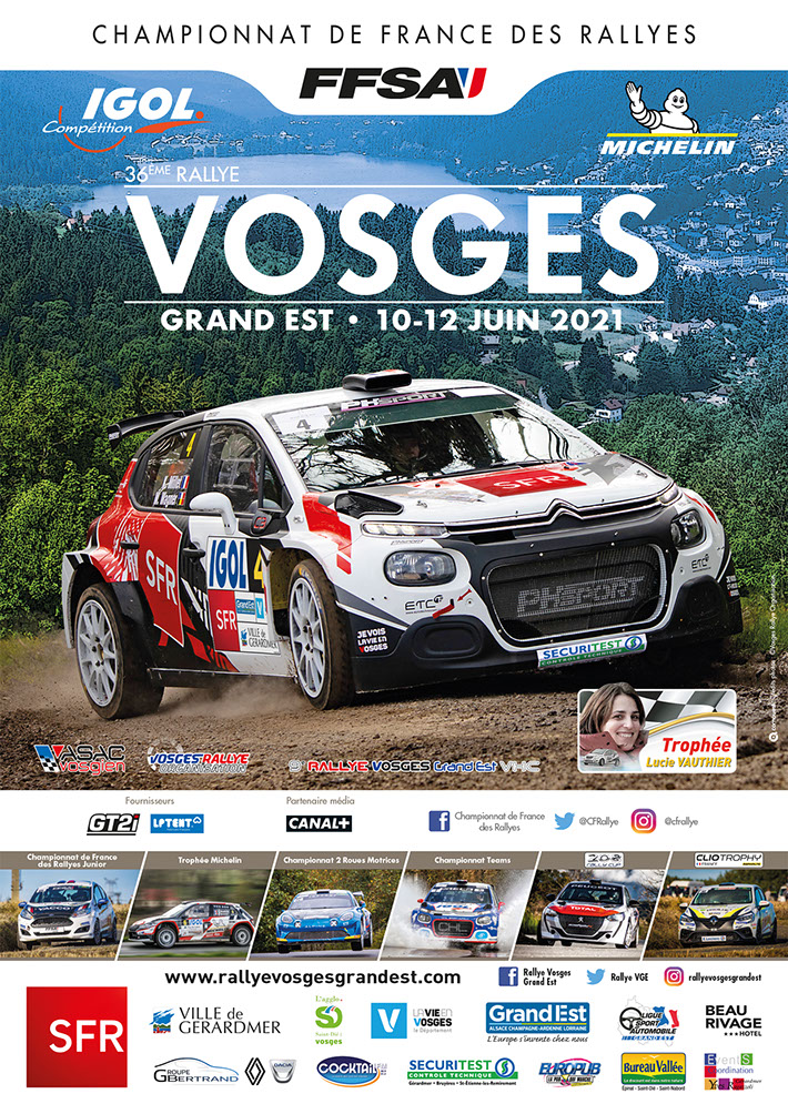 Guide spectateur rallye vosges